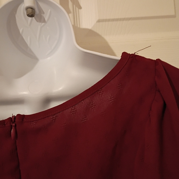 SHEIN Maroon Red ♥️ Top - Picture 6 of 8